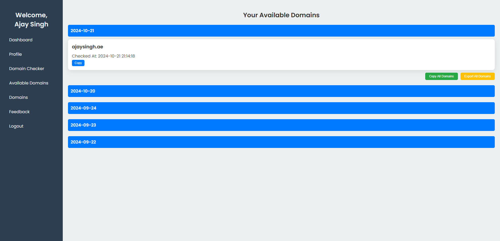 Dashboard Slide 4